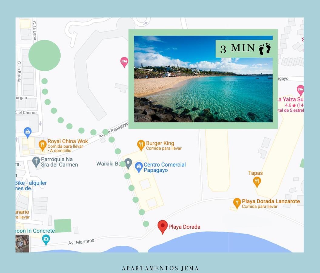 Apartamento Jema, A Un Paso De La Playa Playa Blanca  Exteriör bild